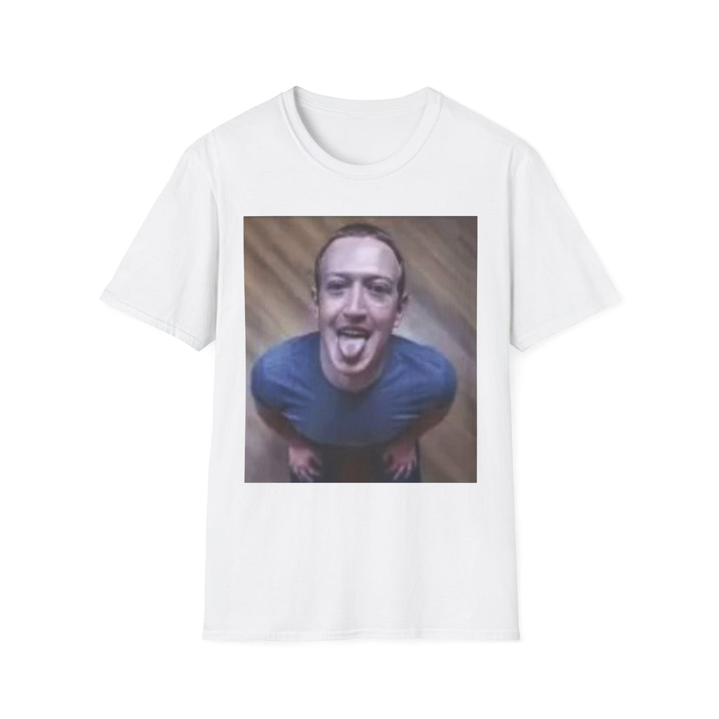 Funny Face Graphic T-Shirt — Playful Tongue-Out Portrait Tee